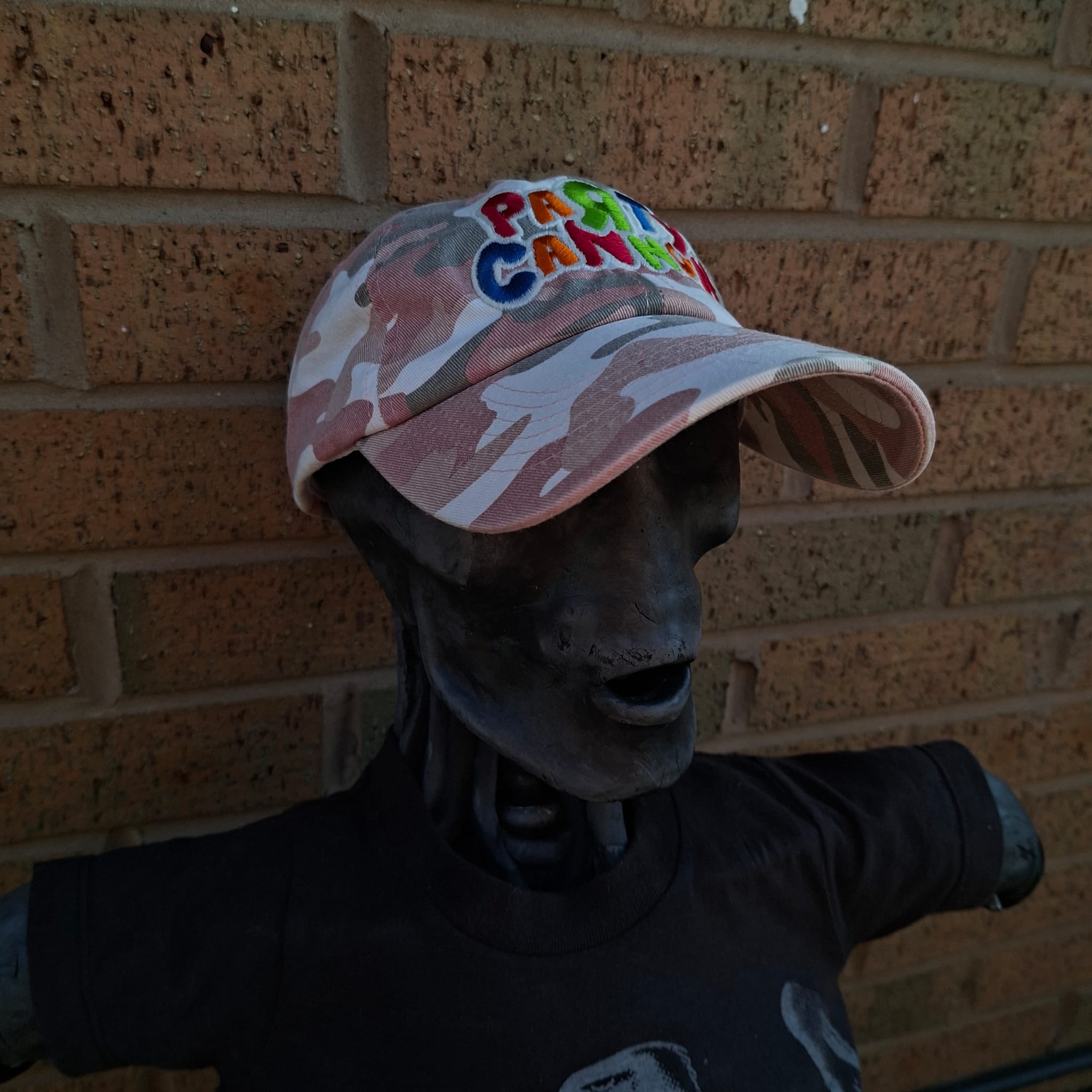 party-cannon-glow-in-the-dark-casquette-dad-camo-rose image 5