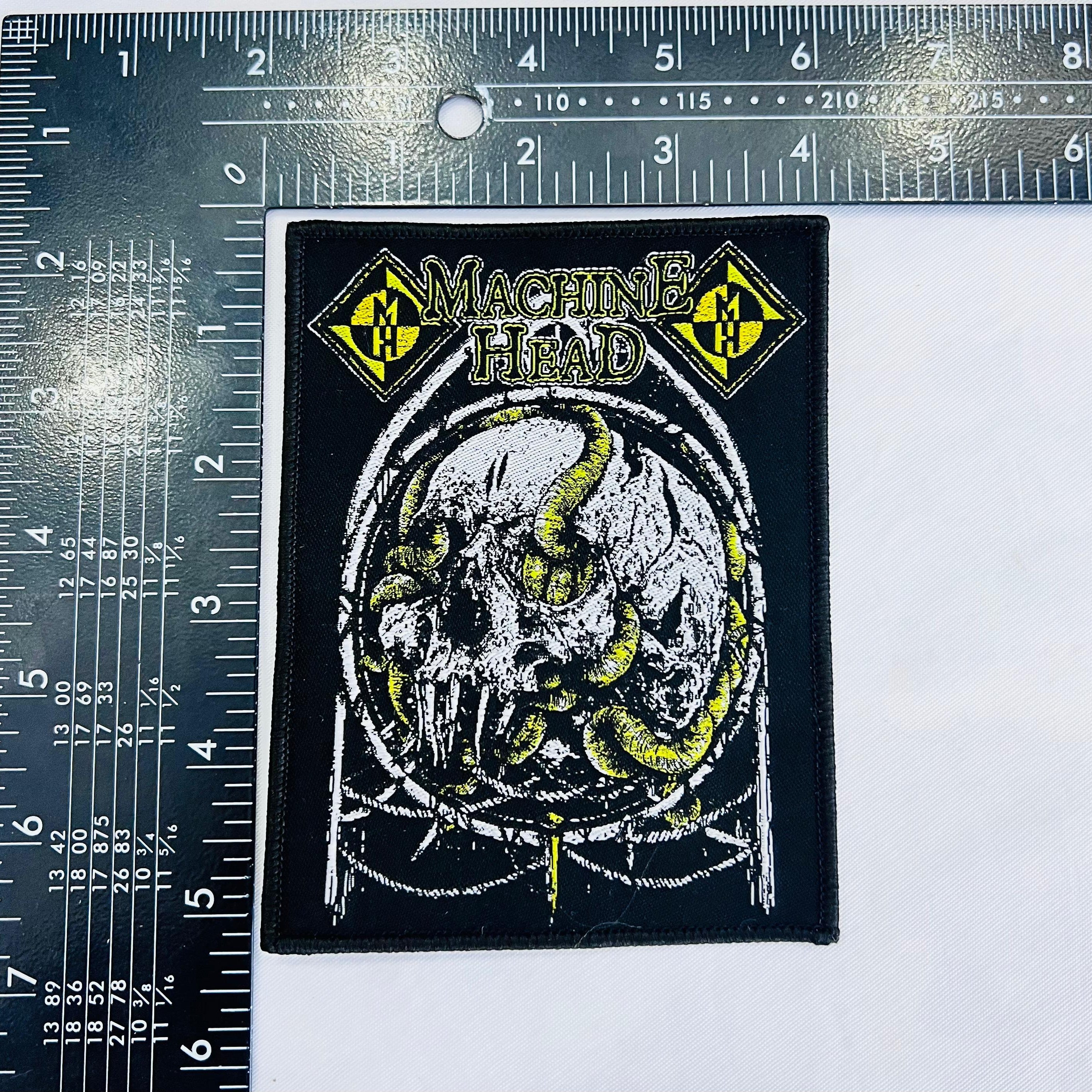 machine-head-rotten-cusson-tiss-bordure-noire image 3