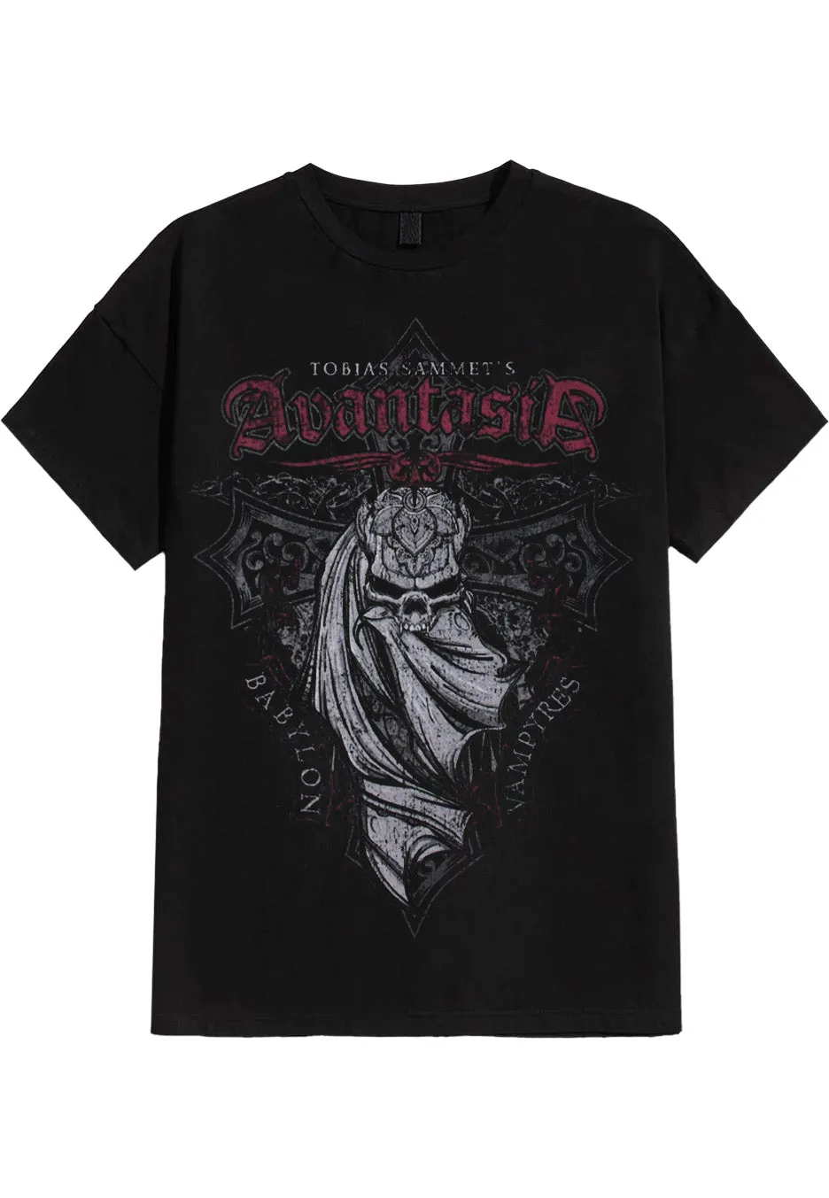 avantasia-babylon-vampyres-t-shirt-noir-power-metal image 1
