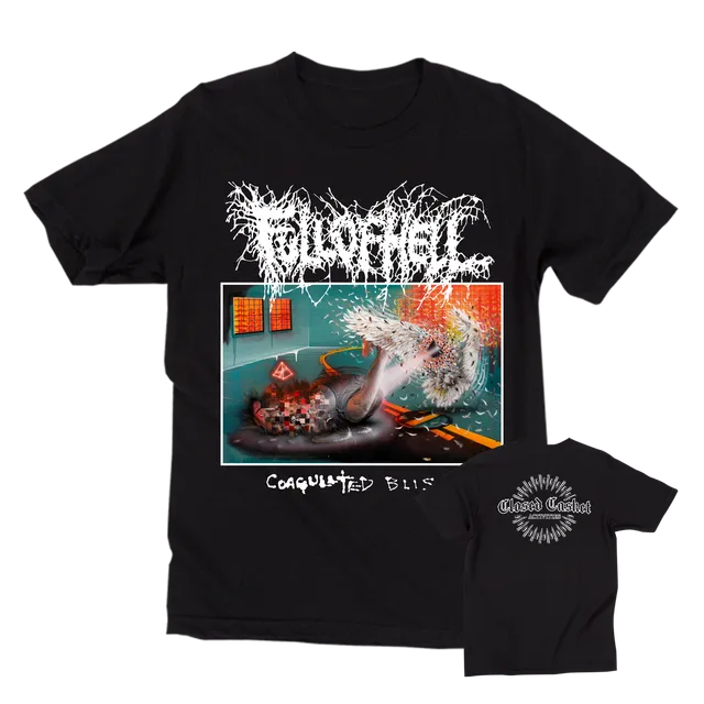 full-of-hell-coagulated-bliss-cover-t-shirt-noir-taille-m image 1