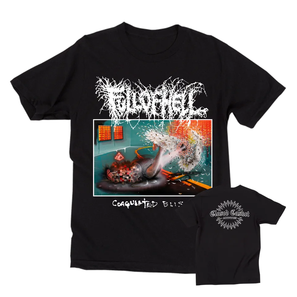 full-of-hell-coagulated-bliss-cover-t-shirt-noir-taille-m image 1