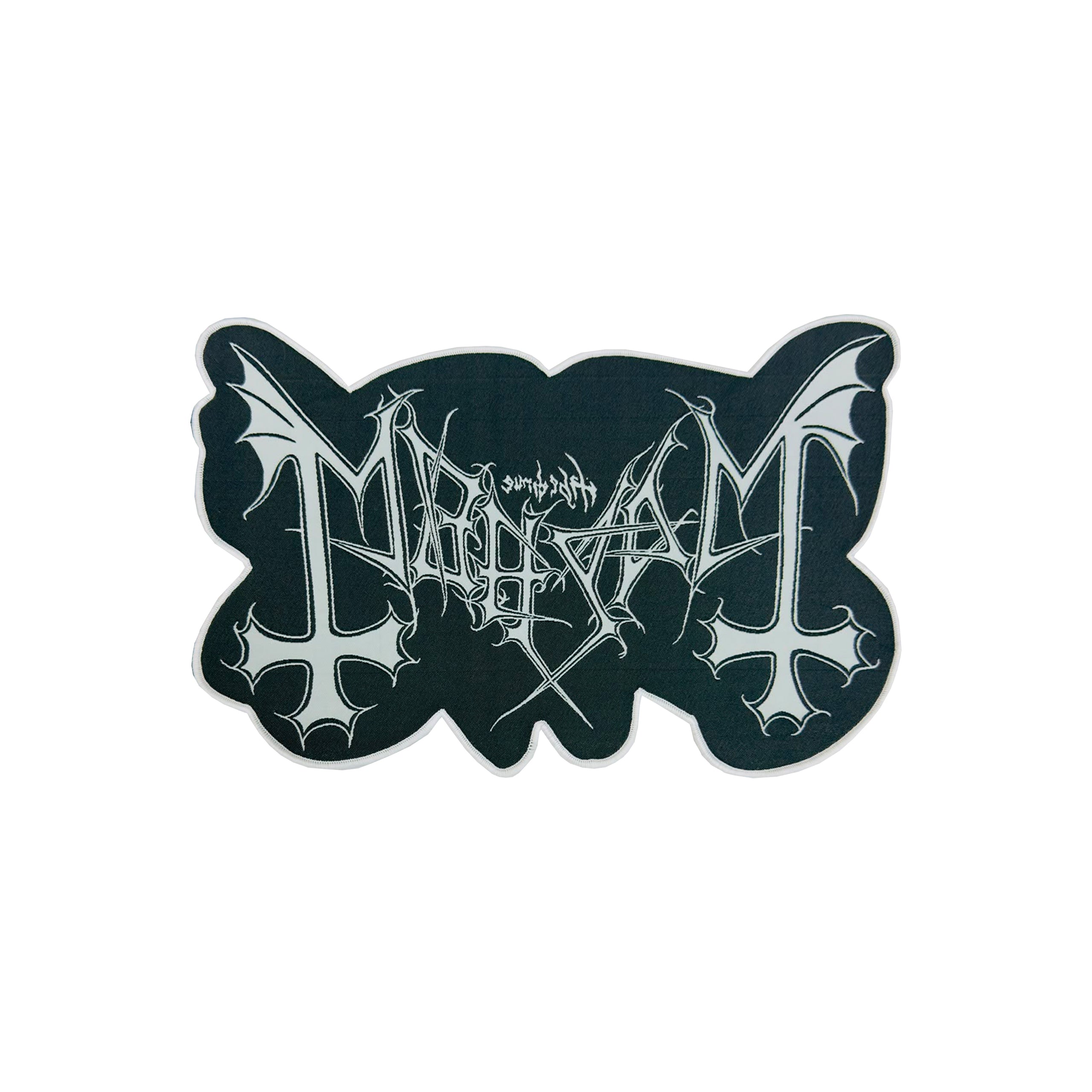mayhem-logo-patch-oversize-cusson-tiss-dos-30-cm-coudre image 4