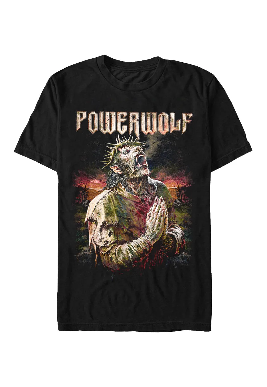 powerwolf-lupus-dei-anniversary-t-shirt-noir-manches-courtes image 1