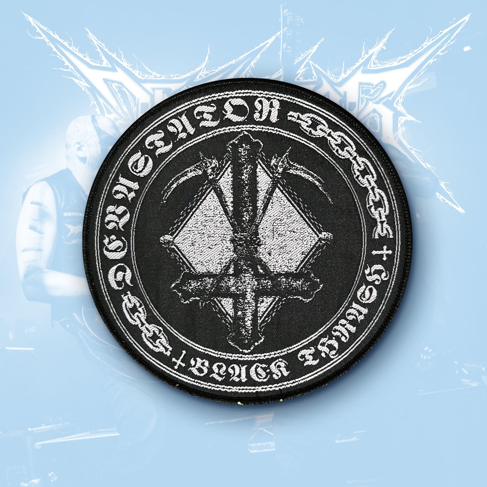 devastator-sigil-cusson-patch-tiss-bordure-noire image 2