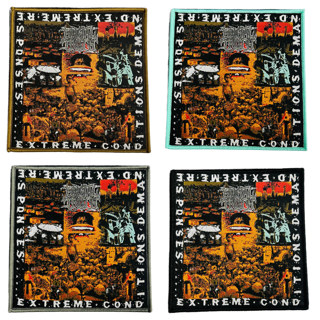 brutal-truth-extreme-conditions-patch-tiss-bordure-noire image 1