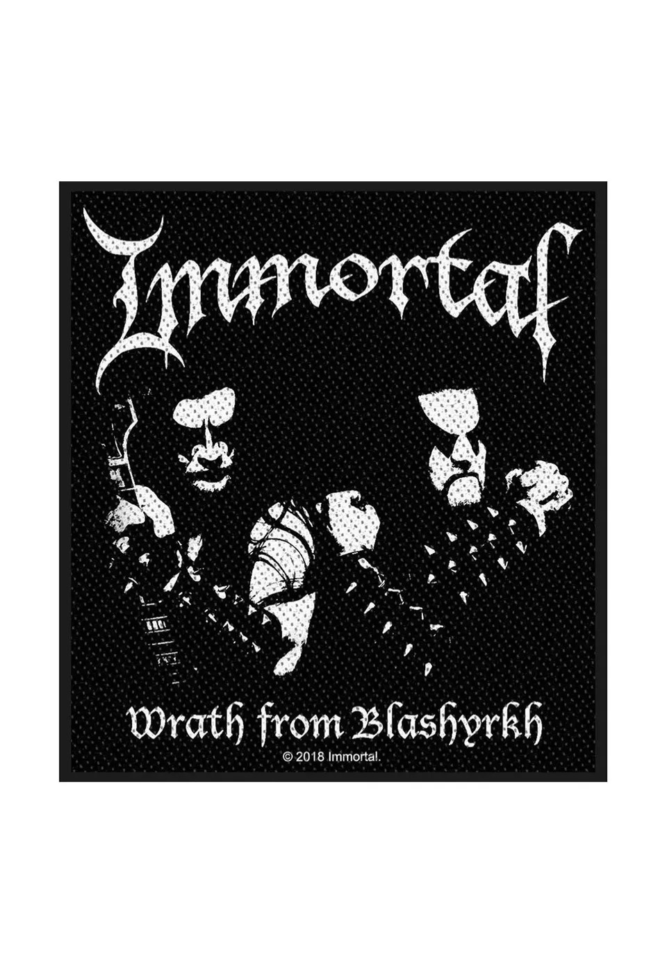 immortal-wrath-of-the-blashyrkh-patch-cusson-noir image 1