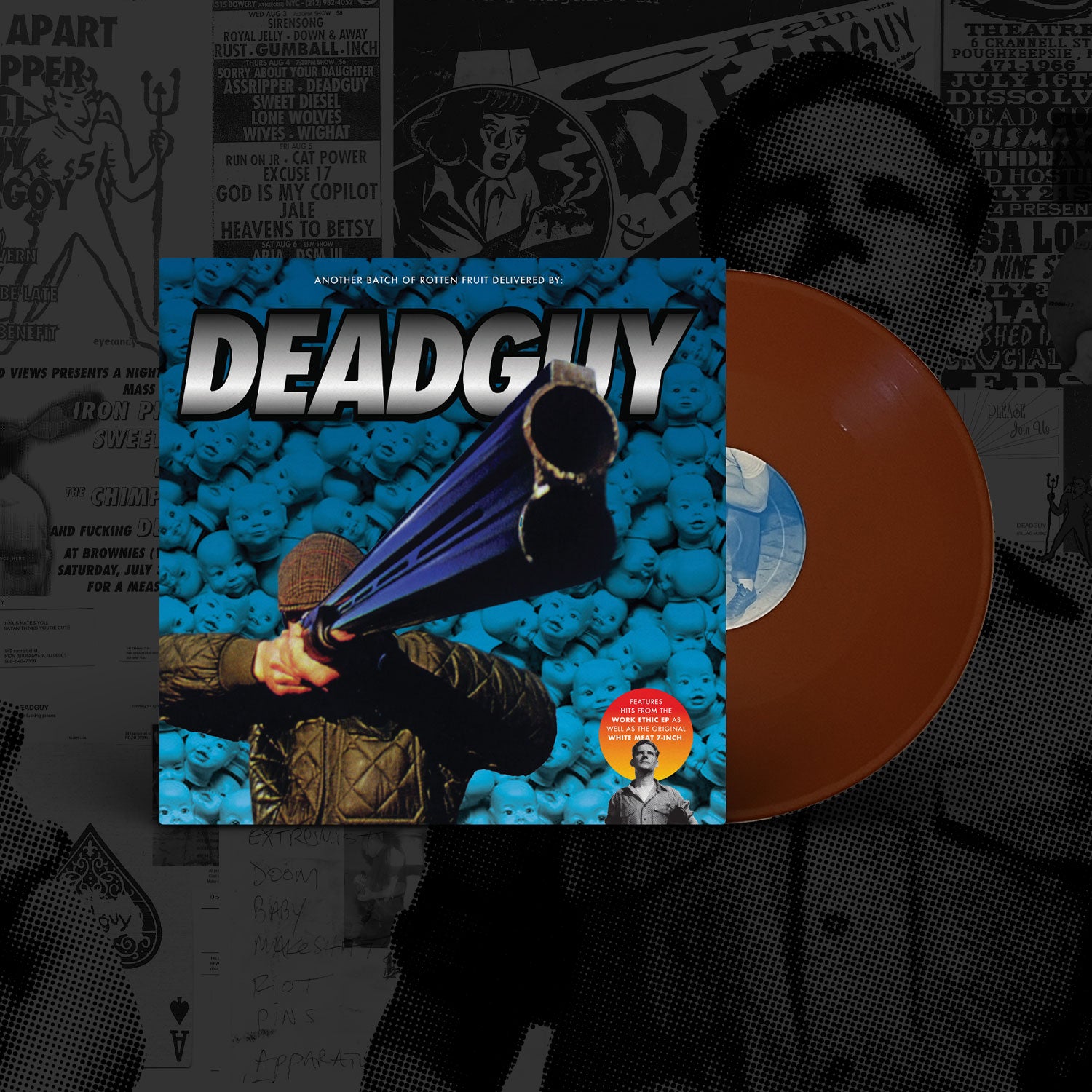 deadguy-work-ethic-vinyle-ep-blood-red-yellow-marble image 4