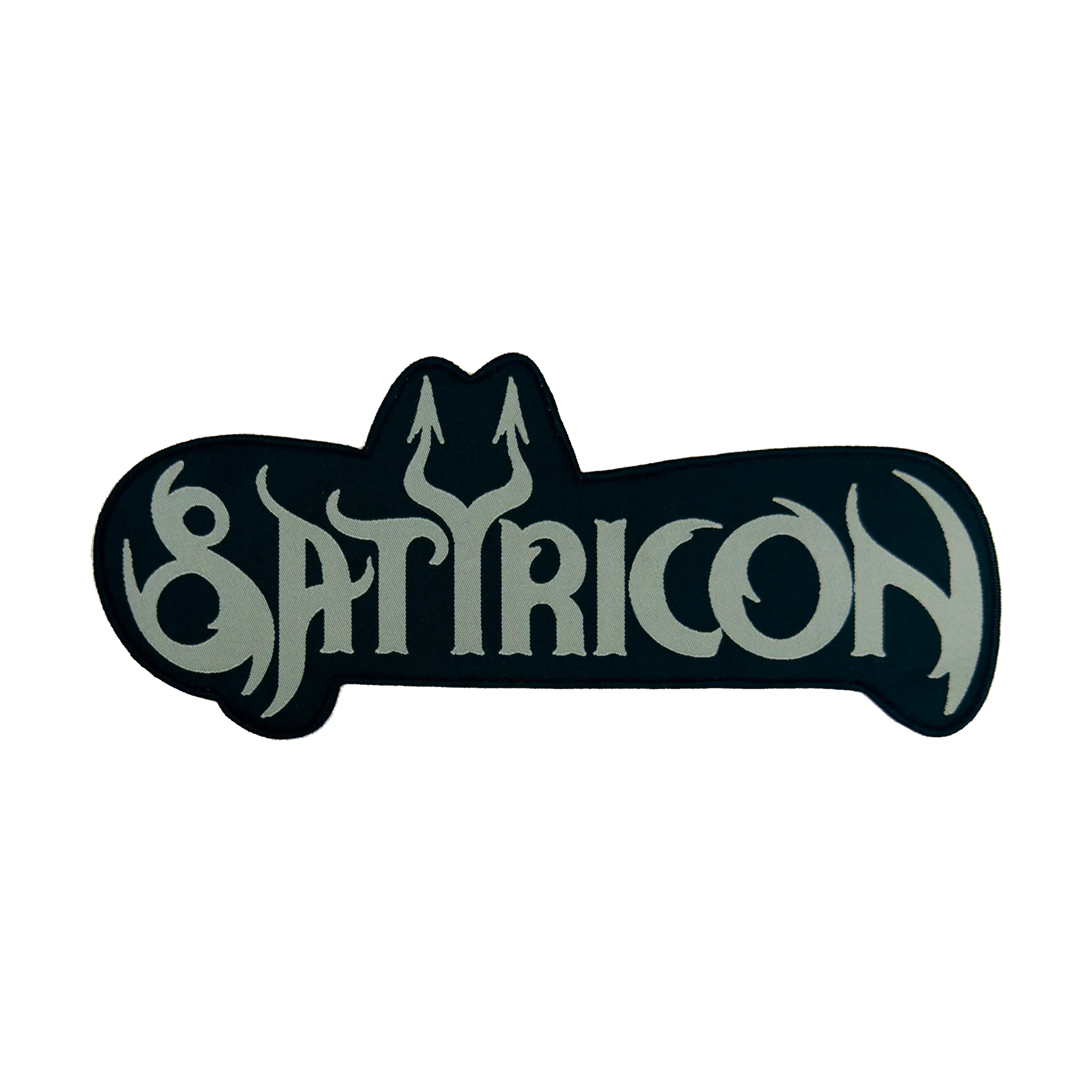 satyricon-logo-cusson-tiss-oversized-bordure-noire-30-cm image 2