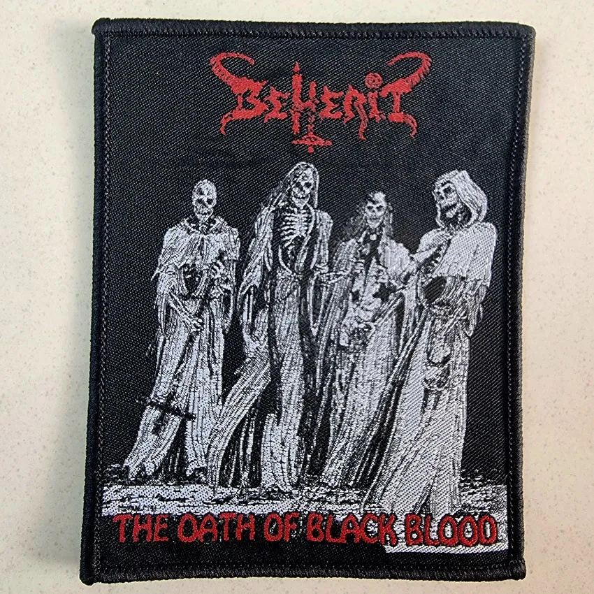 beherit-the-oath-of-black-blood-patch-tiss-small-black-metal image 1