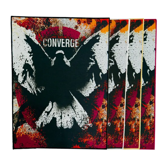 783punx-converge-no-heroes-backpatch-tiss-bordure-noire image 1