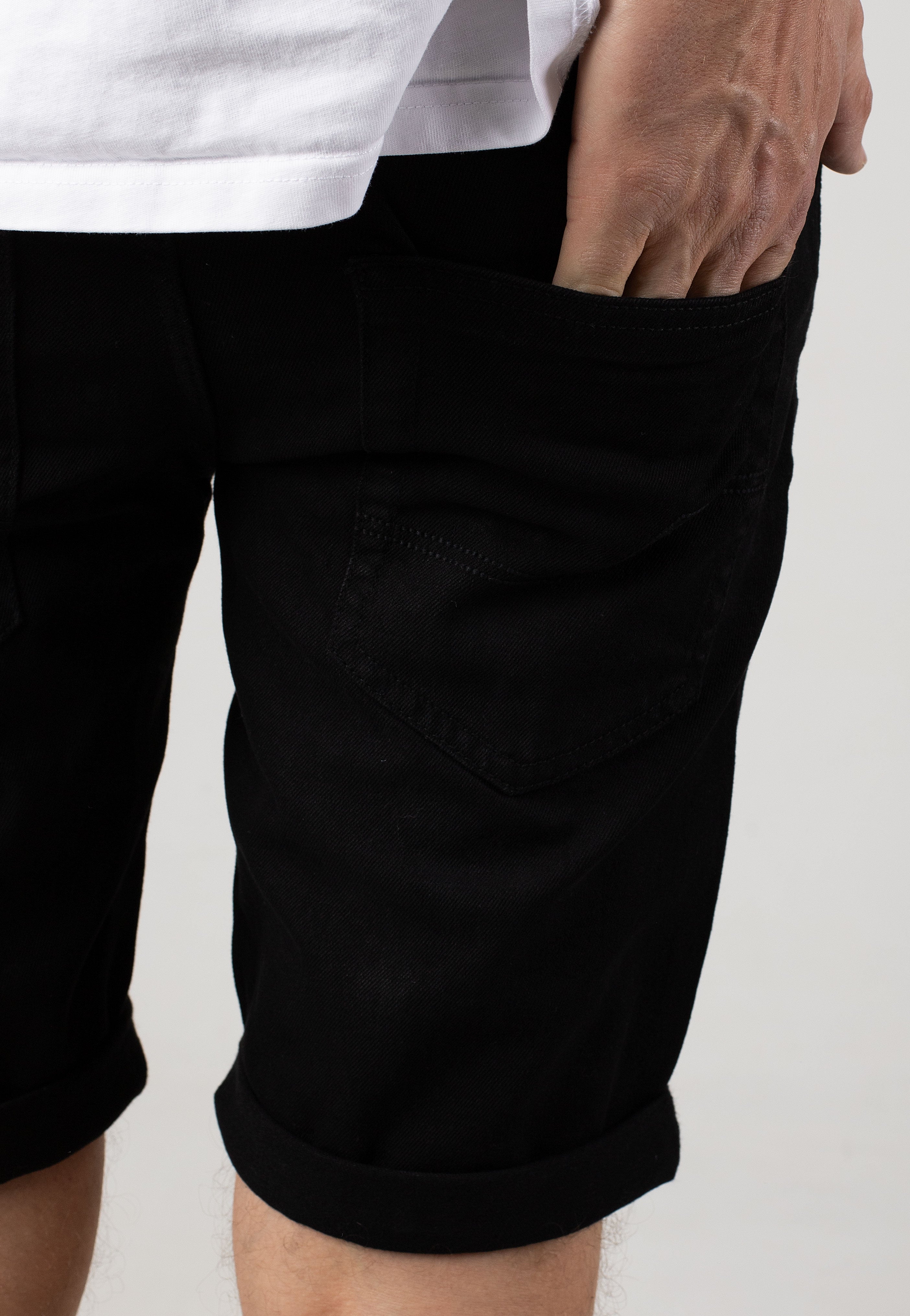 indicode-kaden-holes-ultra-black-short-jean-noir-homme image 5