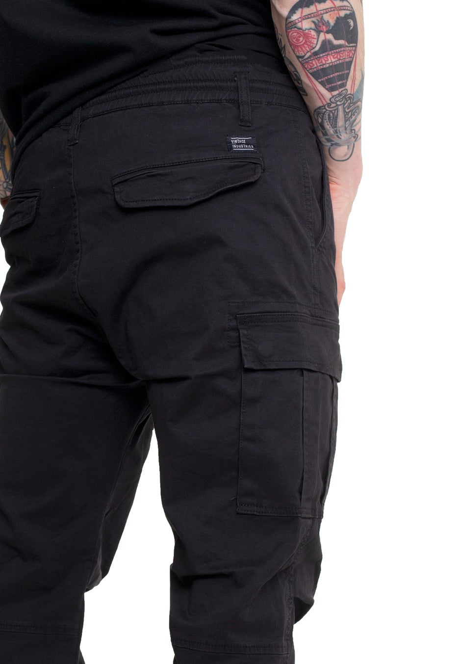vintage-industries-vince-jogger-steel-pantalon-cargo-w30 image 5