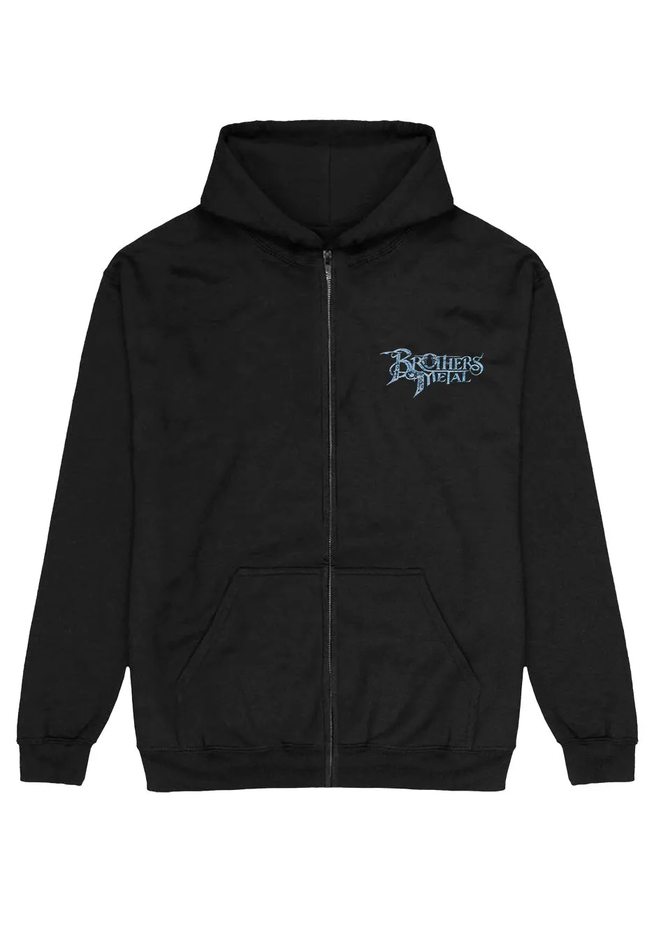 brothers-of-metal-fimbulvinter-sweat-zipp-noir image 1