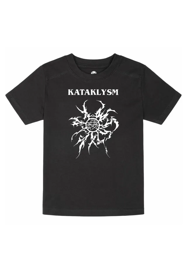 kataklysm-logo-tribal-kids-t-shirt-noir-enfant-death-metal image 1