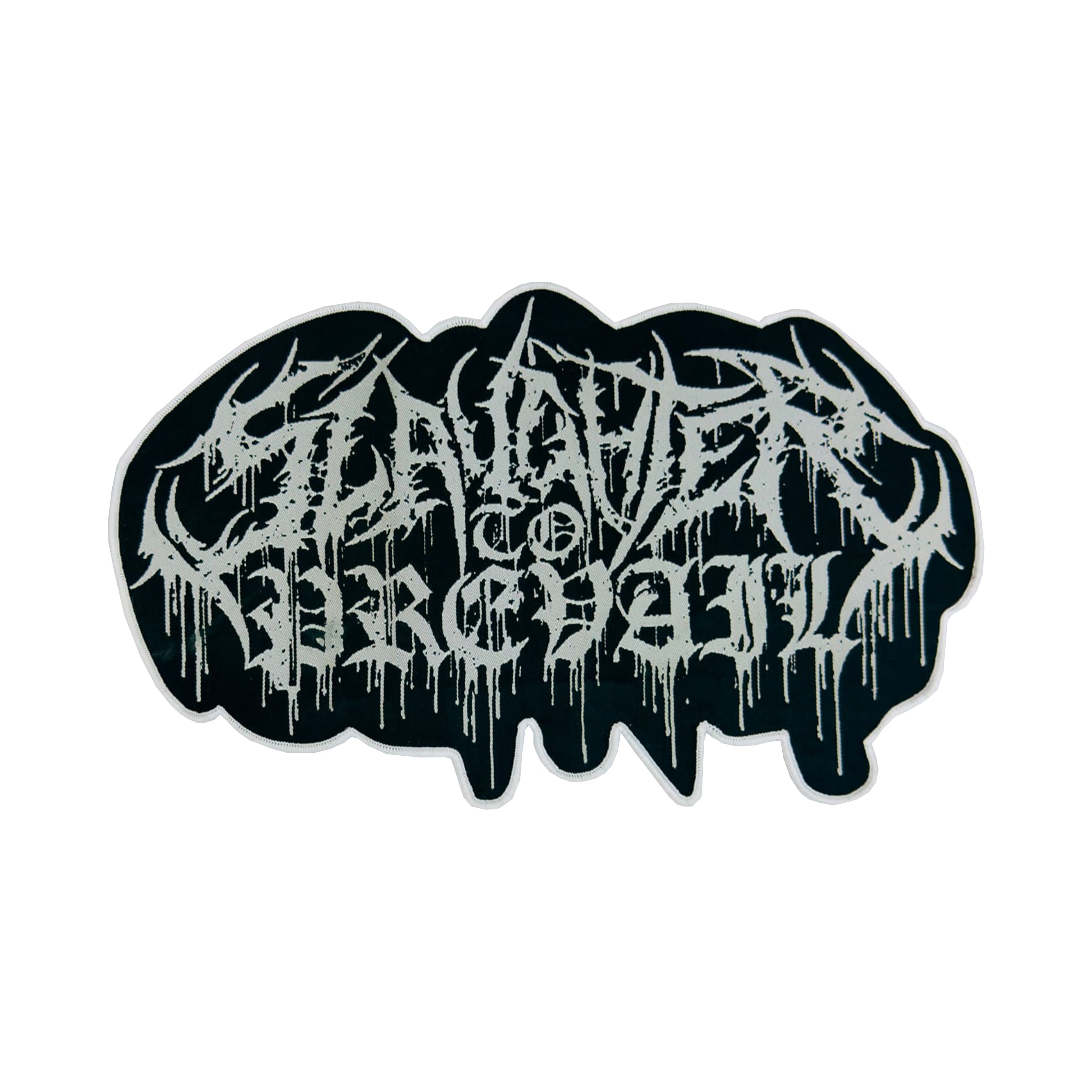 slaughter-to-prevail-logo-cusson-tiss-oversized-bordure-noire-30-cm image 4