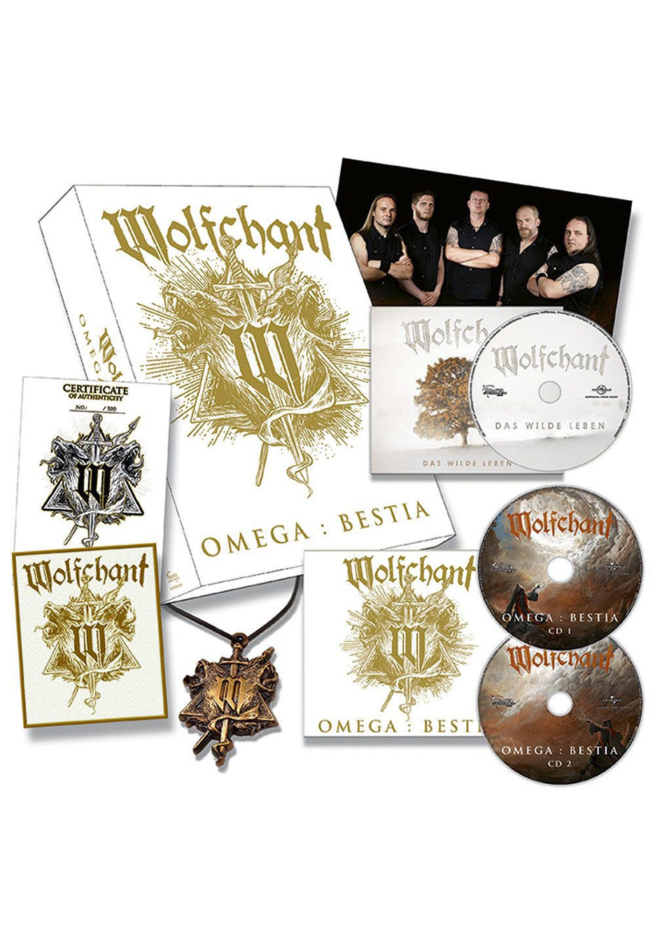 wolfchant-omega-bestia-deluxe-coffret-cd-pagan-metal image 1