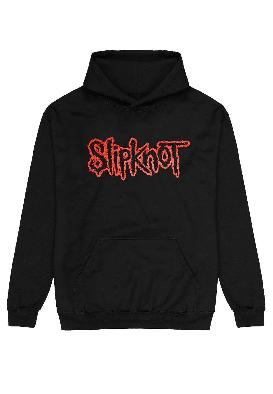slipknot-logo-sweat-capuche-noir-homme image 1