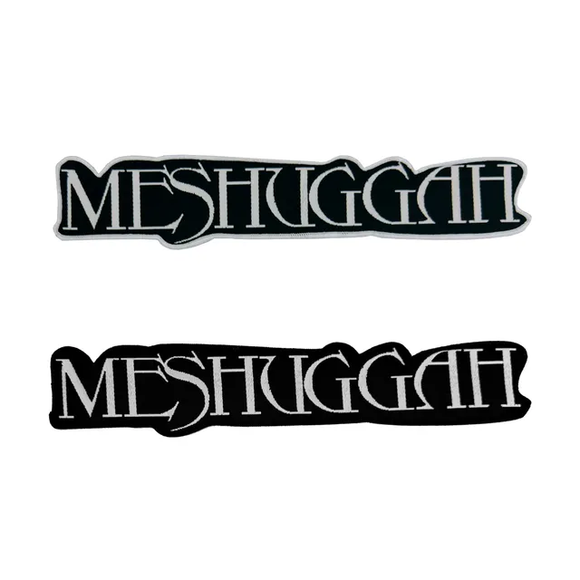 783punx-meshuggah-logo-patch-oversize-tiss-bordure-noire image 1