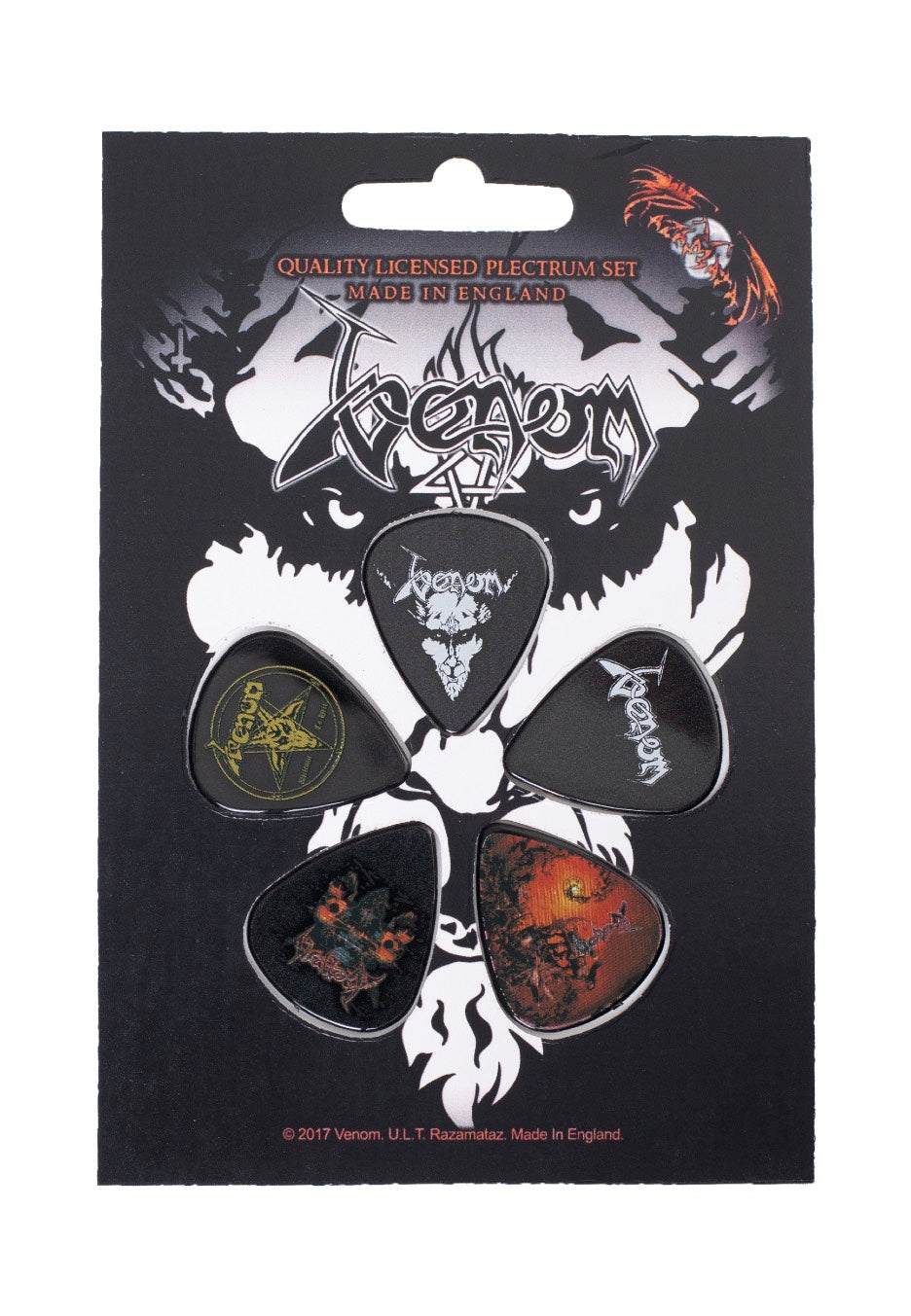 venom-black-metal-plectre-guitare-multicolore image 2