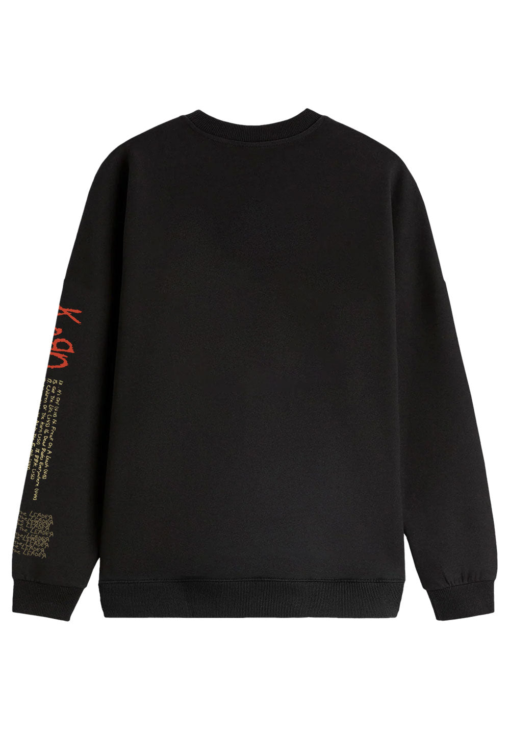 korn-follow-the-leader-sweatshirt-noir-homme-manches-longues image 2