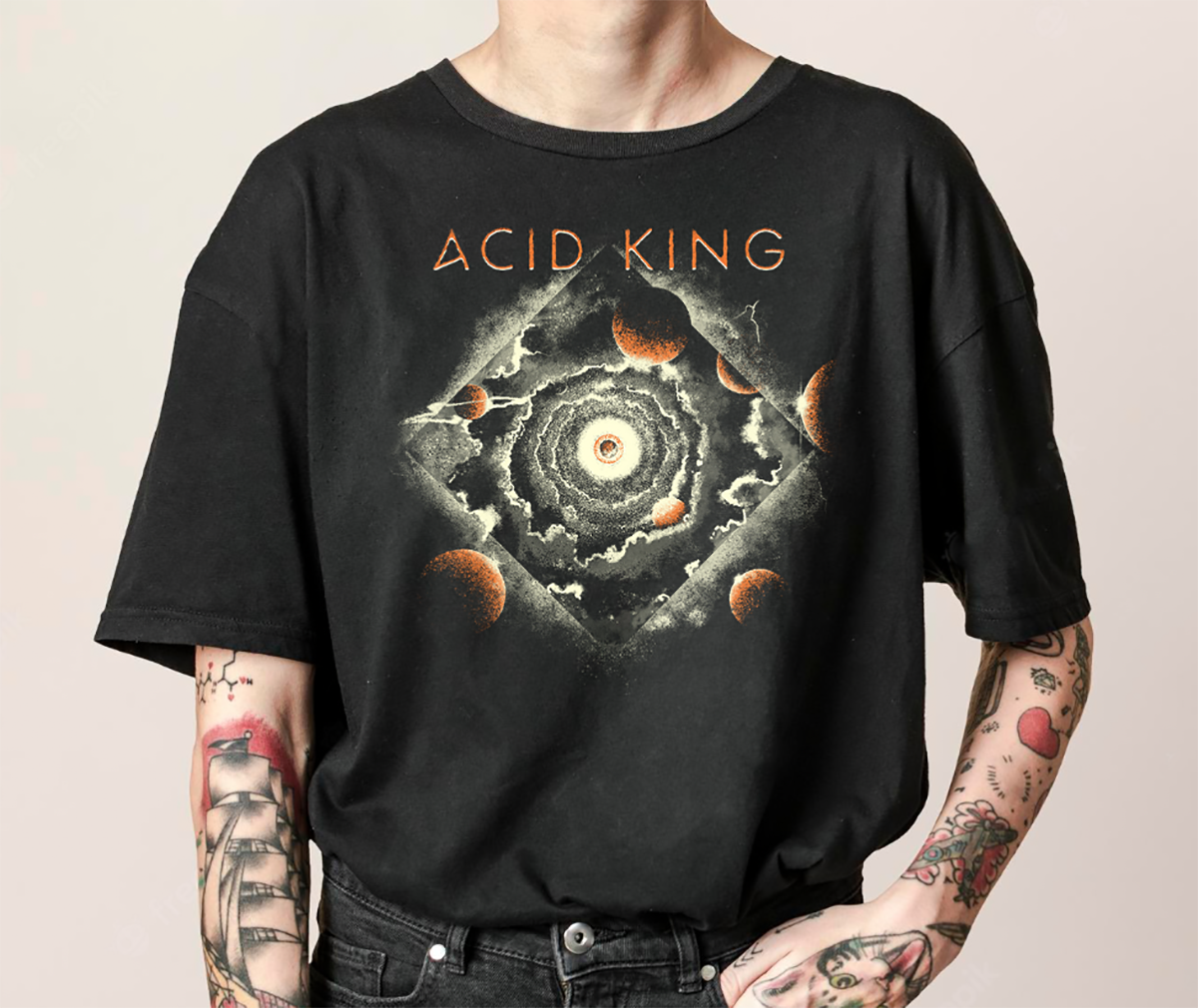 acid-king-beyond-vision-cosmic-nexus-t-shirt-unisexe image 1