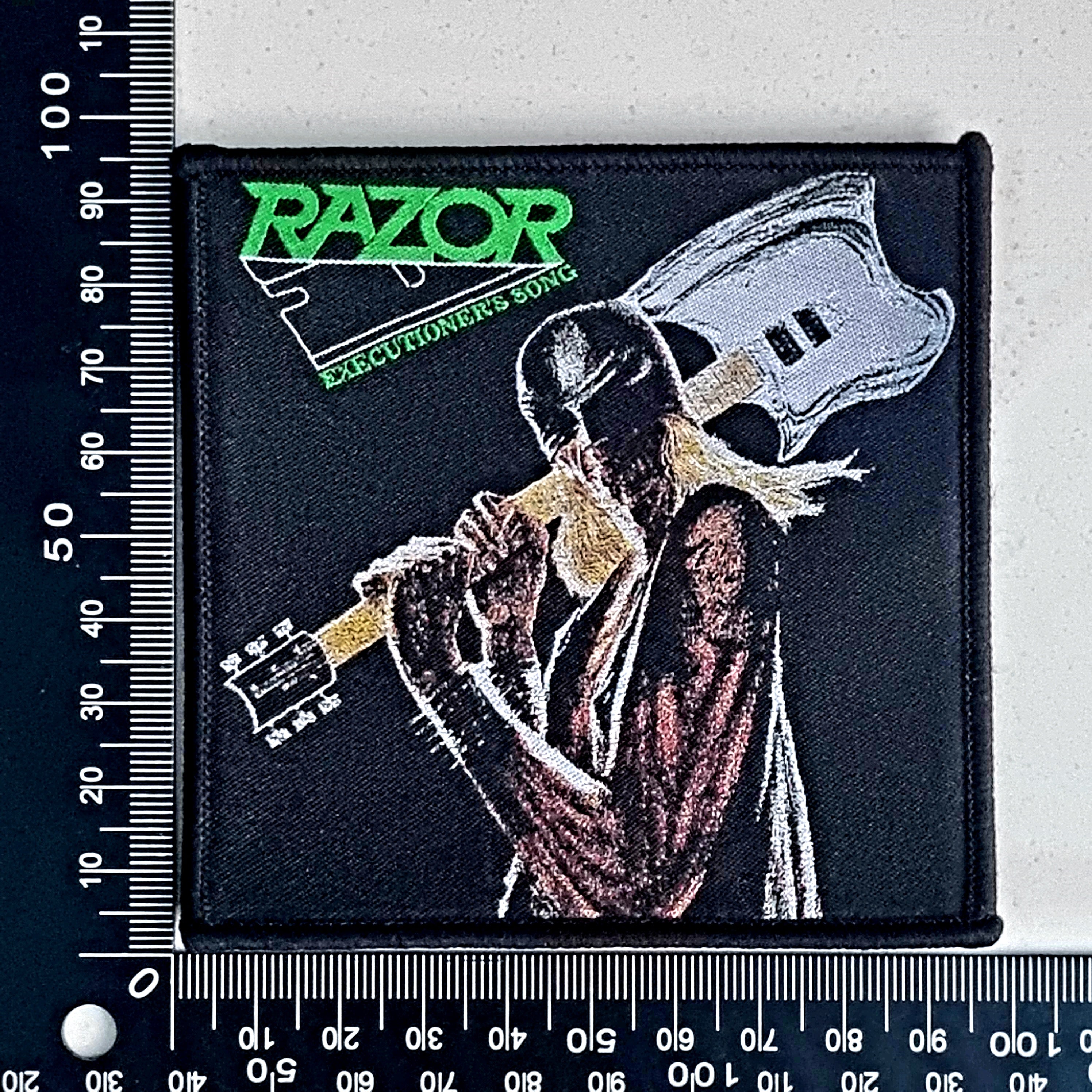 razor-executioner-s-song-patch-tiss-thrash-metal image 1