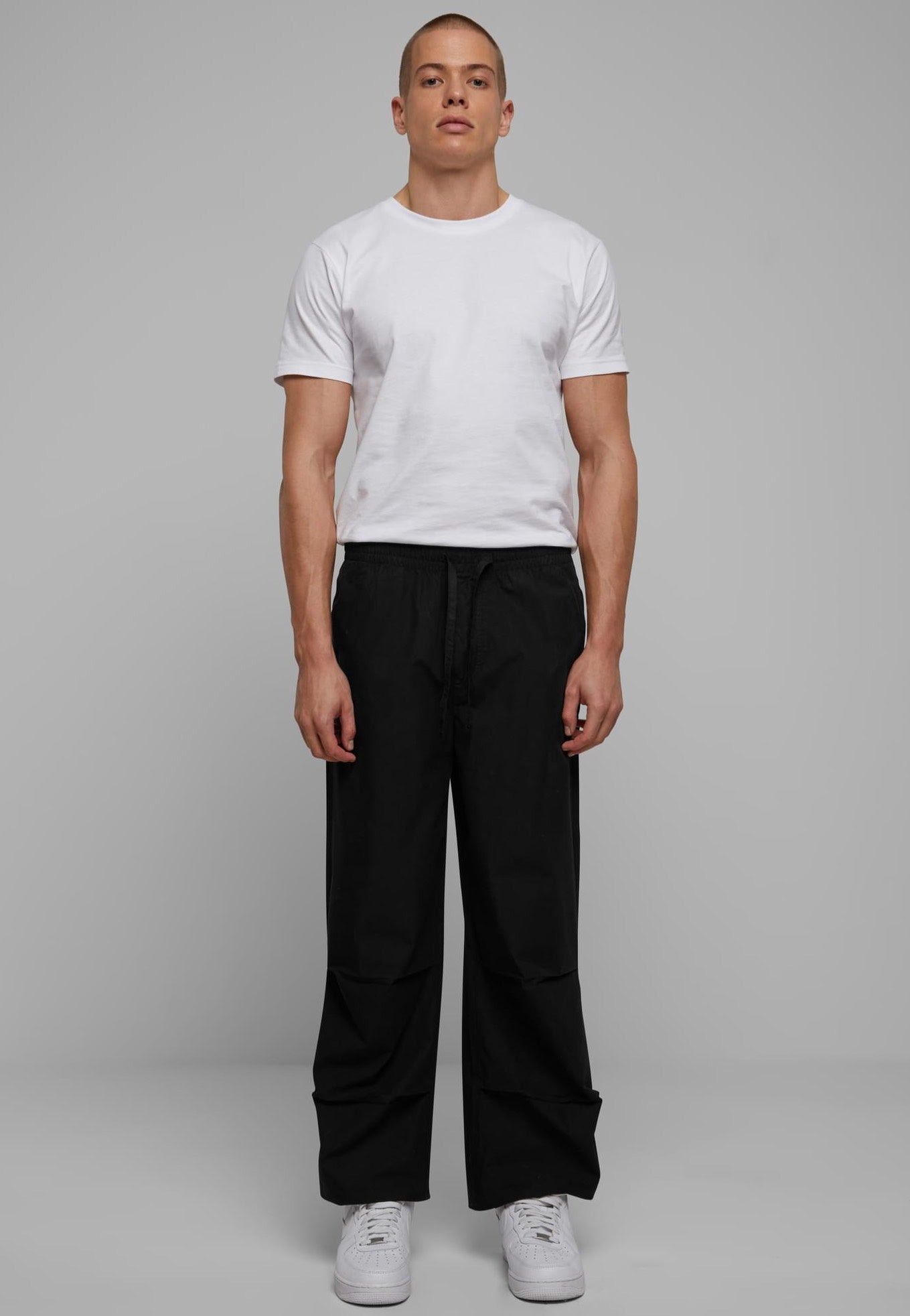 urban-classics-wide-poplin-pantalon-noir-large-coton image 5