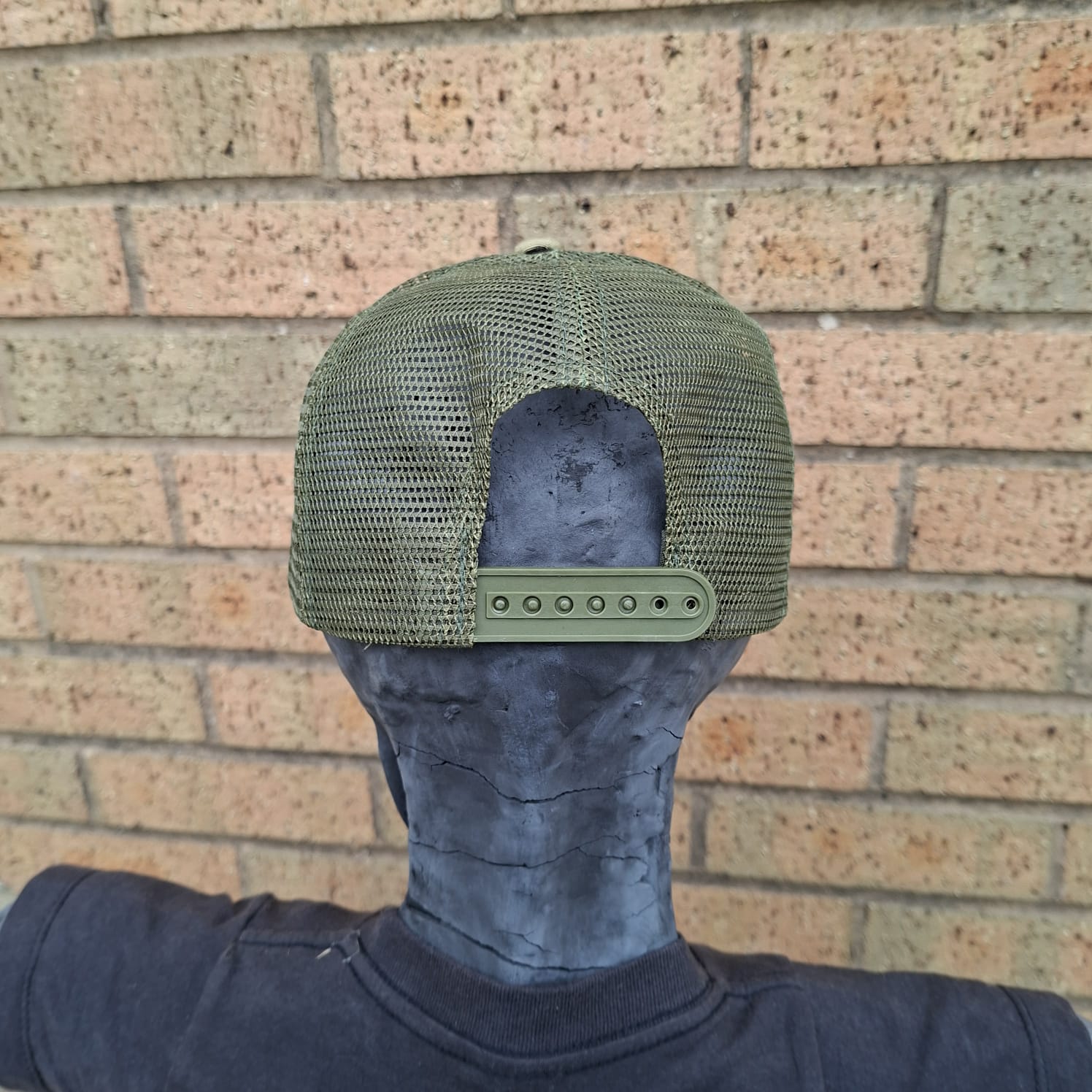 metallica-splatter-casquette-trucker-camo-verte-logo-phosphorescent image 3
