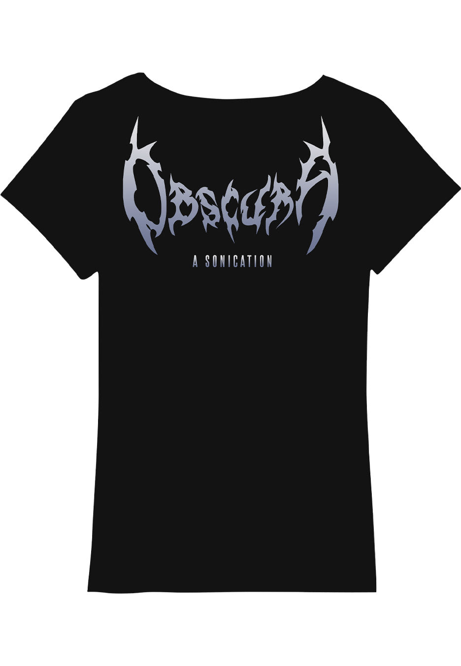 obscura-a-sonication-cover-t-shirt-femme-noir-taille-m image 2