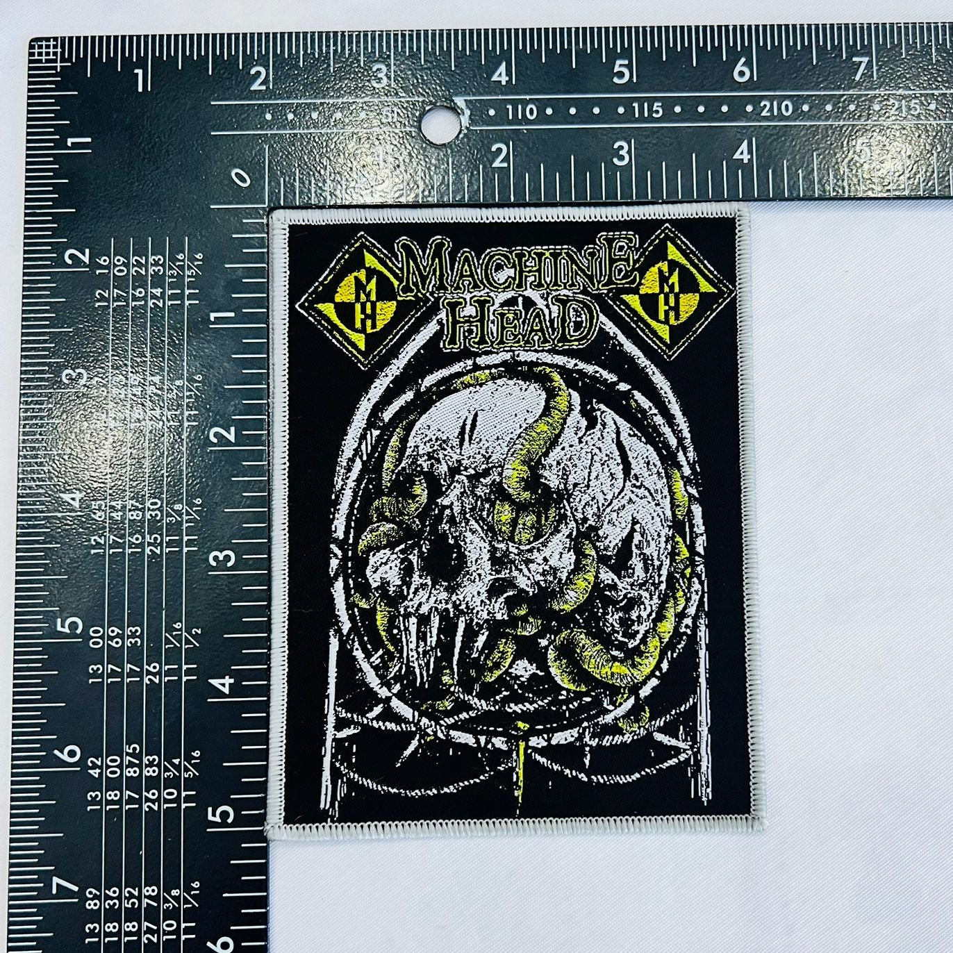 machine-head-rotten-cusson-tiss-bordure-noire image 5