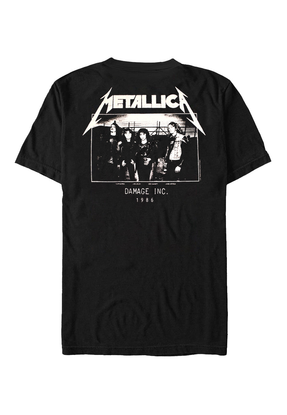 metallica-mop-photo-t-shirt-noir-thrash-metal-homme image 2