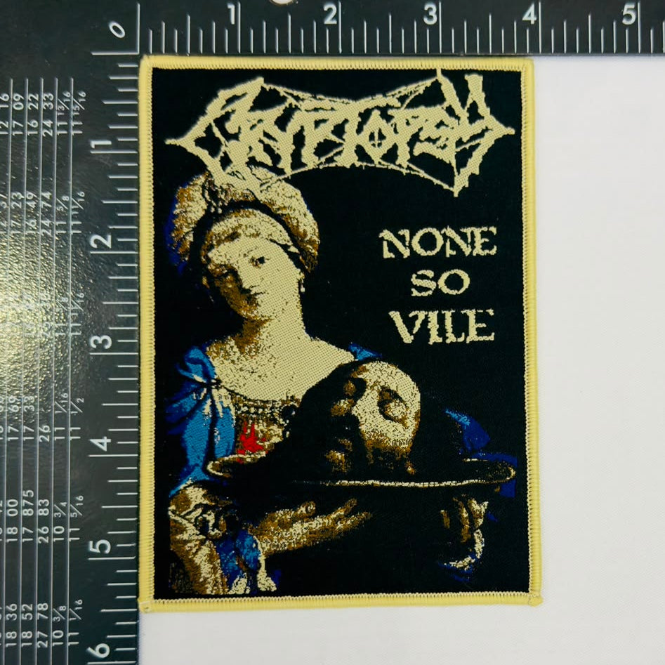 cryptopsy-none-so-vile-patch-tiss-bordure-beige image 3