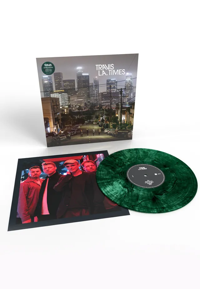 travis-l-a-times-vinyle-vert-marbr-pop-rock image 1