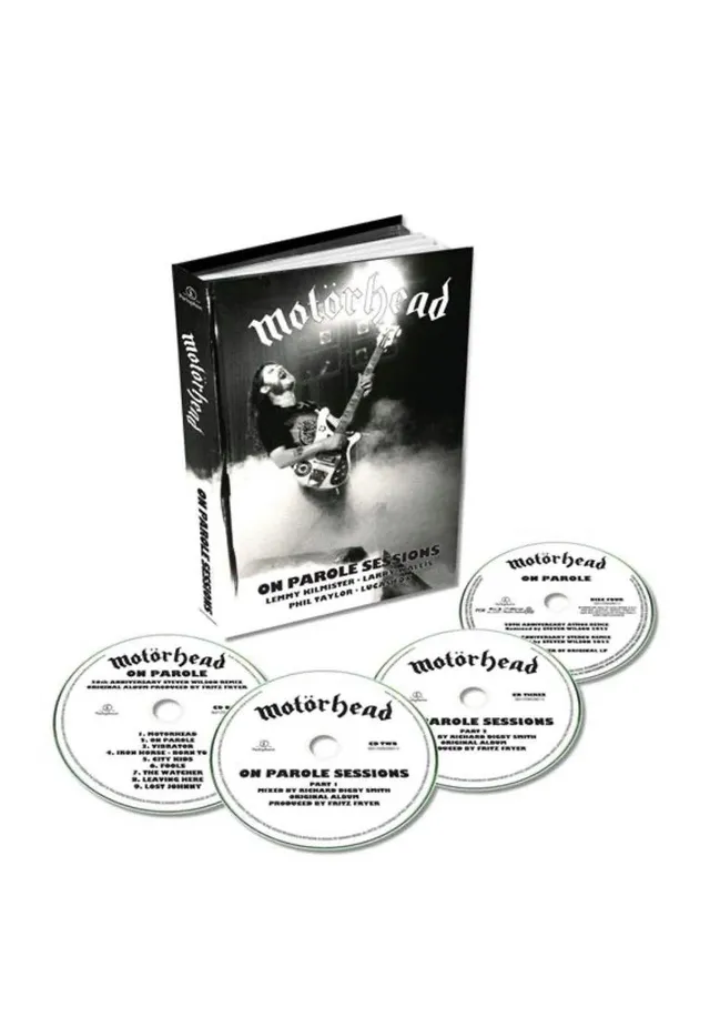 mot-rhead-on-parole-sessions-coffret-3-cd-blu-ray image 1