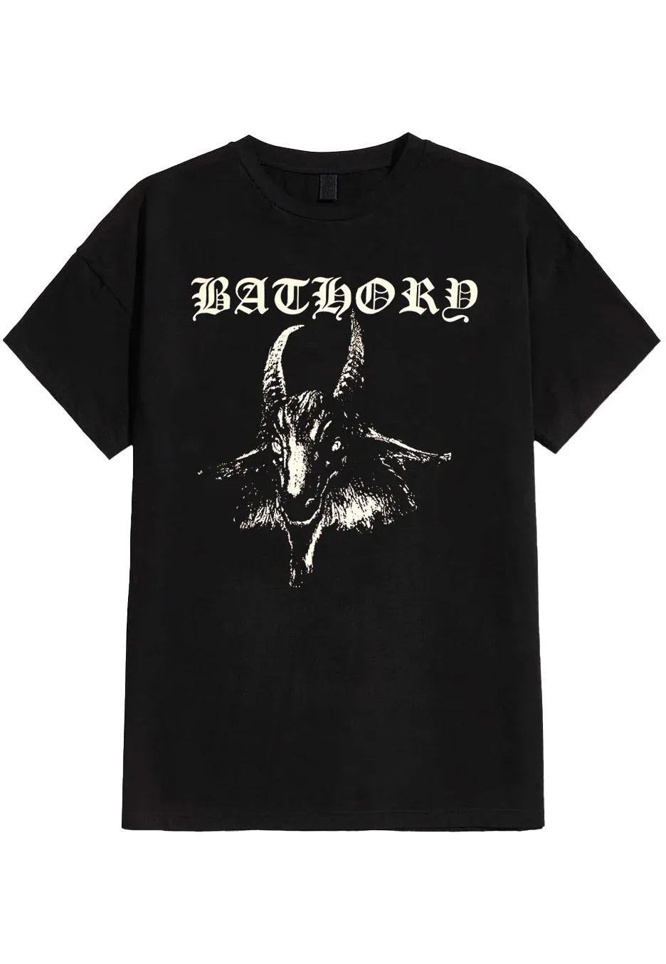 bathory-goat-t-shirt-noir-homme-black-metal image 1