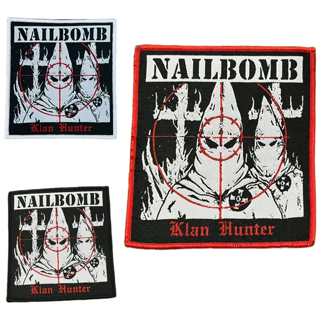 nailbomb-klan-hunter-patch-tiss-bordure-noire image 1