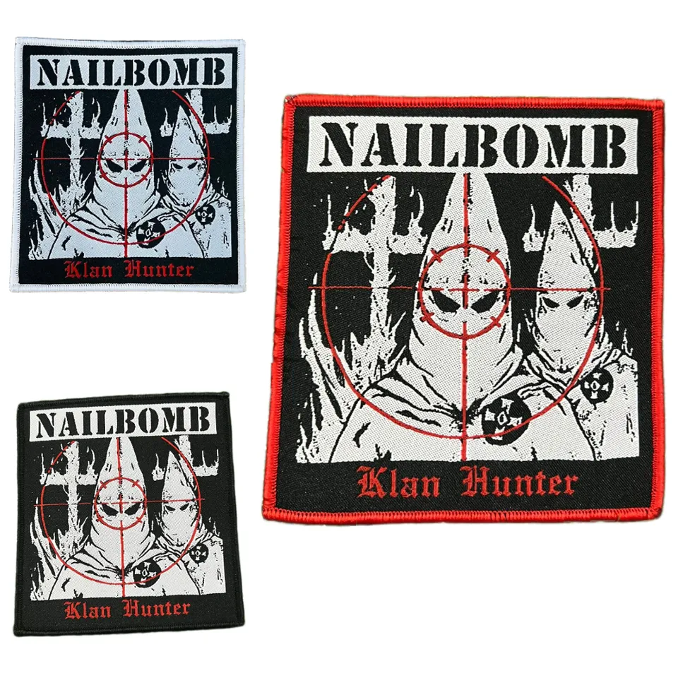 nailbomb-klan-hunter-patch-tiss-bordure-noire image 1