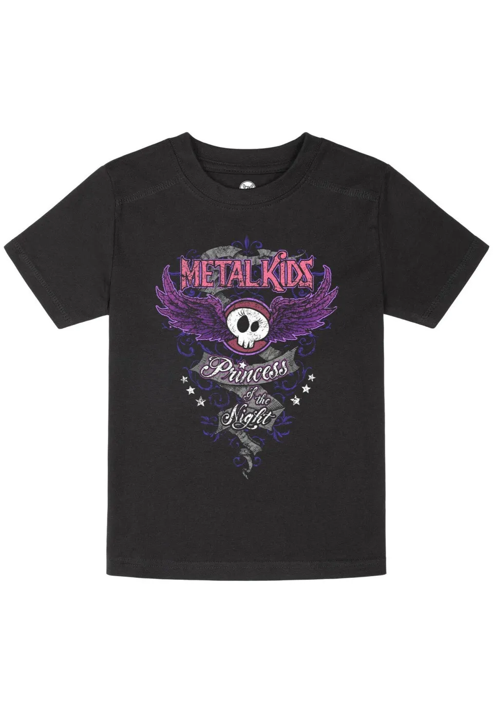 metal-kids-princess-of-the-night-t-shirt-enfant-noir image 1