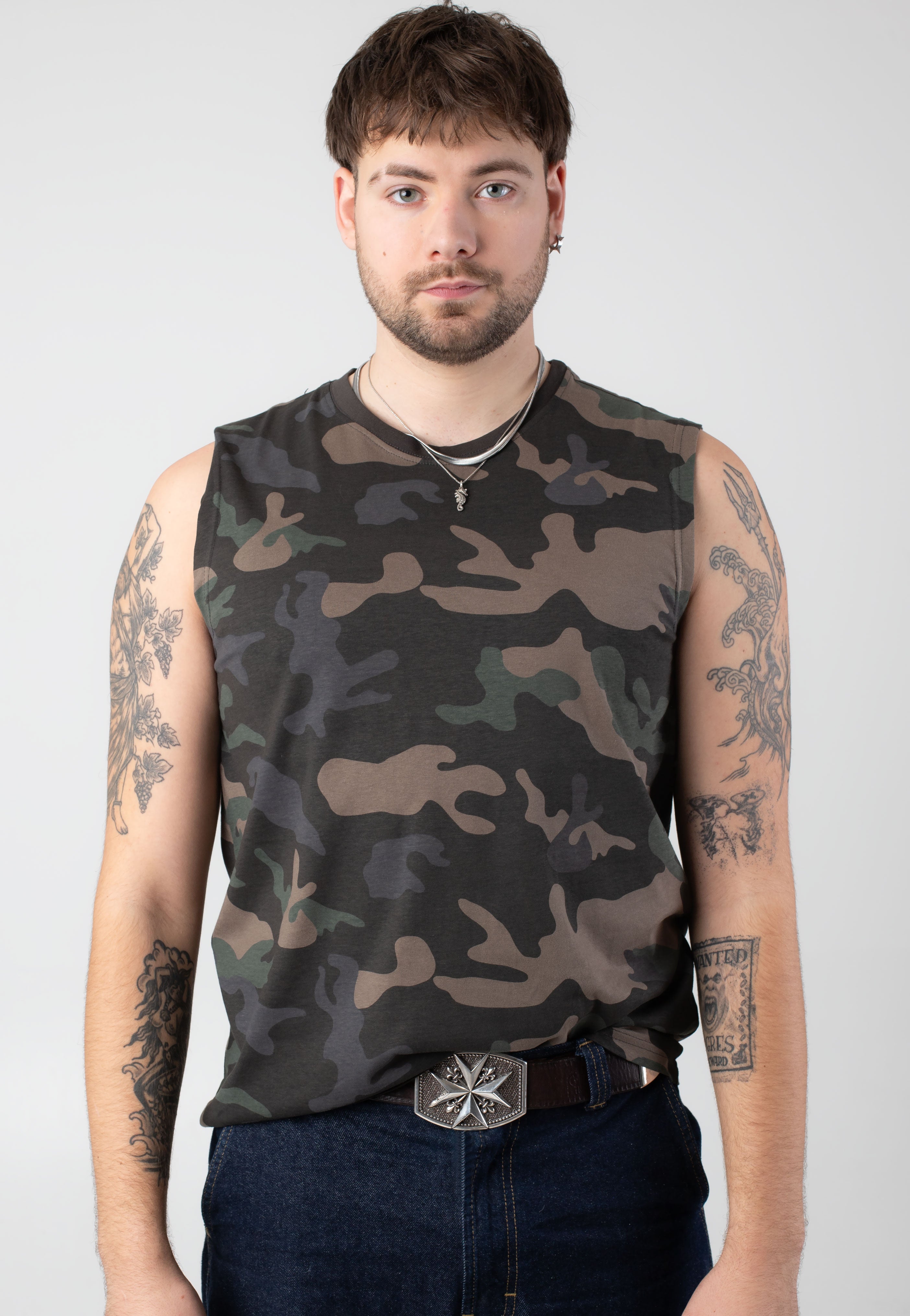 brandit-dark-camo-d-bardeur-camouflage-sans-manches image 1