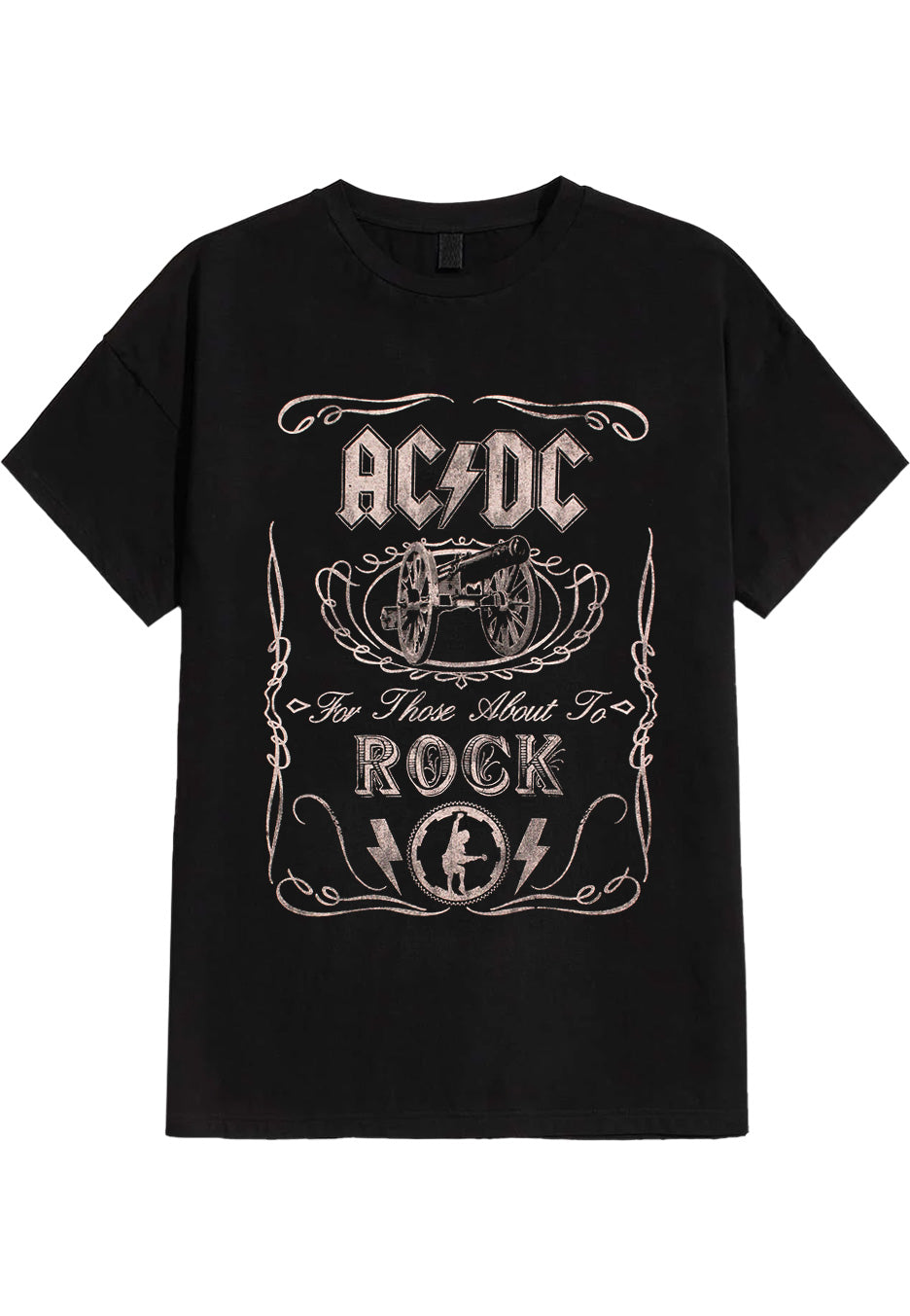 ac-dc-canon-swig-vintage-t-shirt-homme-noir-hard-rock image 1
