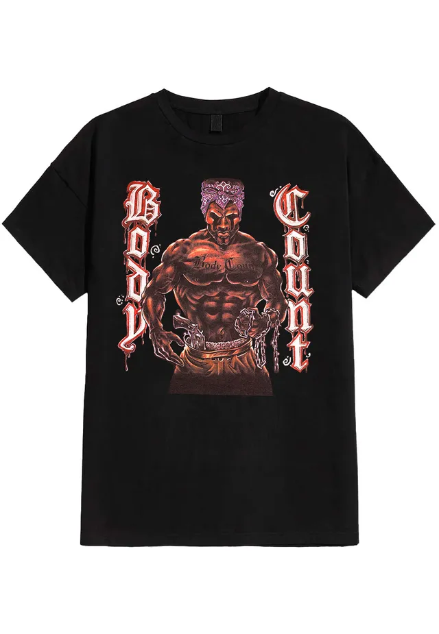 body-count-1992-cover-t-shirt-noir-homme-metal image 1
