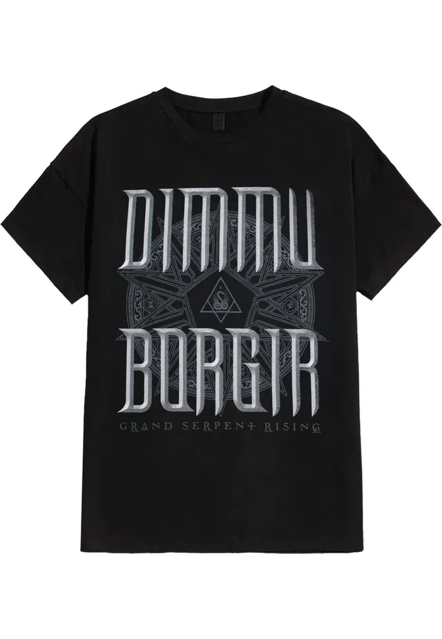 dimmu-borgir-logo-gsr-t-shirt-homme-noir-black-metal image 1