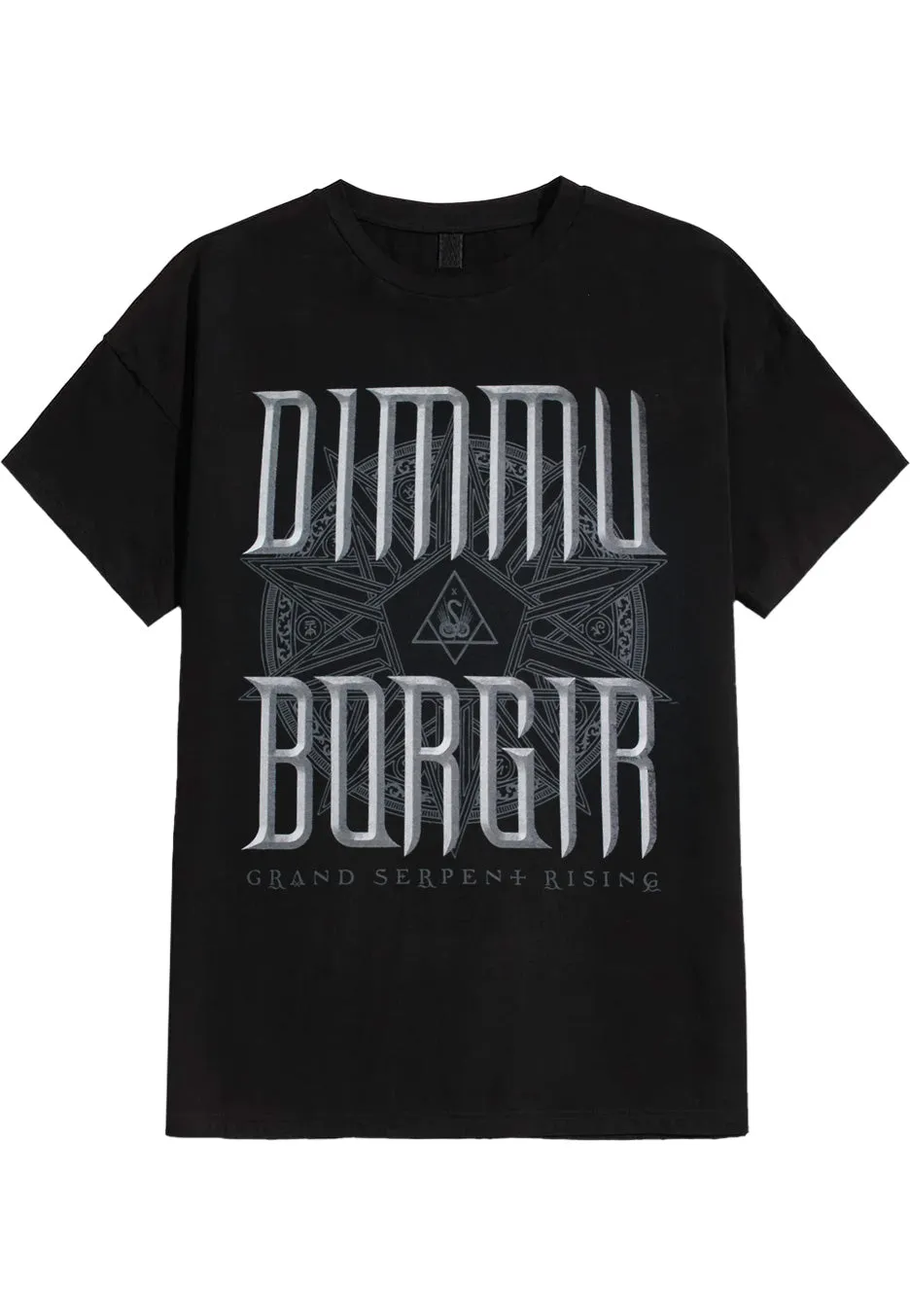 dimmu-borgir-logo-gsr-t-shirt-homme-noir-black-metal image 1