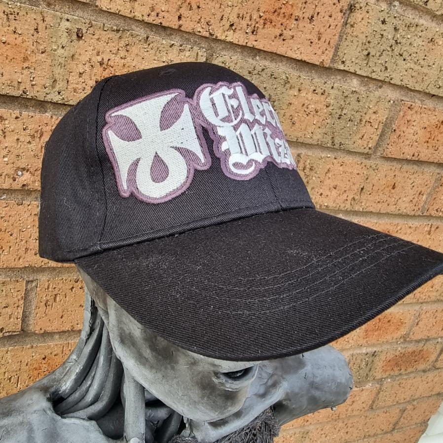 electric-wizard-logo-casquette-baseball-phosphorescente-blanche image 3