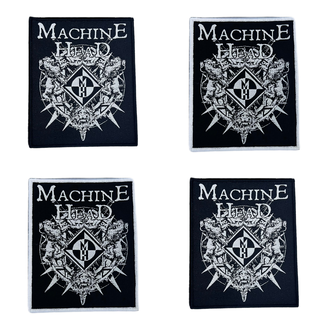 machine-head-bloodstone-diamonds-patch-bordure-noire image 1