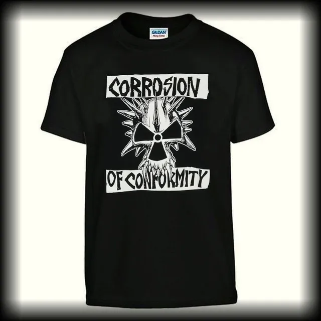 corrosion-of-conformity-t-shirt-stoner-sludge-noir-gildan-m-xl image 1