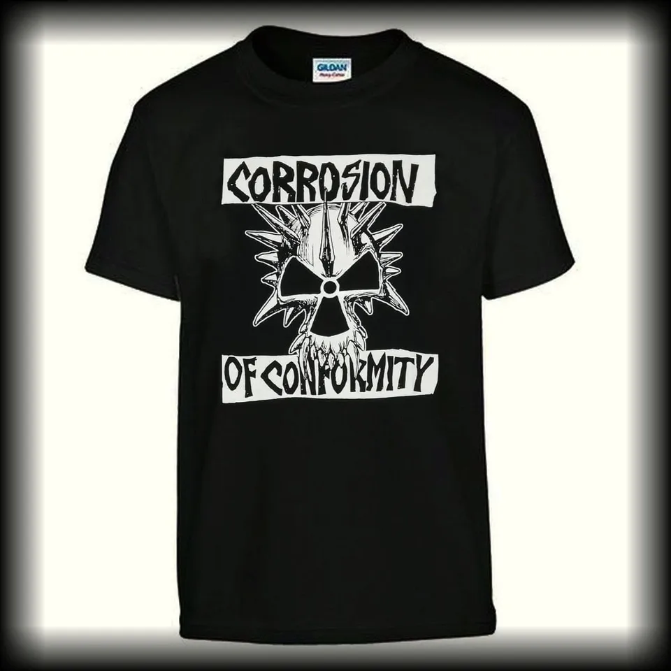 corrosion-of-conformity-t-shirt-stoner-sludge-noir-gildan-m-xl image 1