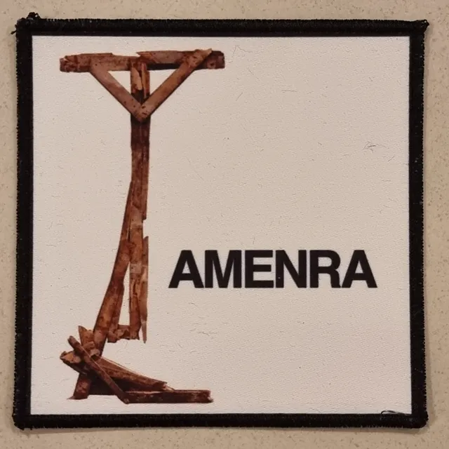 amenra-galg-patch-tiss-noir-coudre image 1