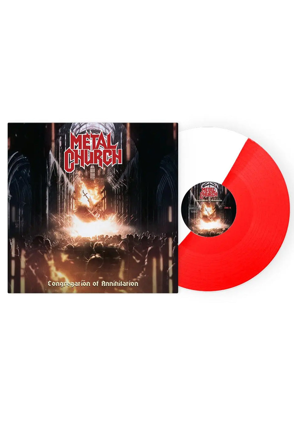 metal-church-congregation-of-annihilation-vinyle-rouge-blanc-heavy-metal image 1