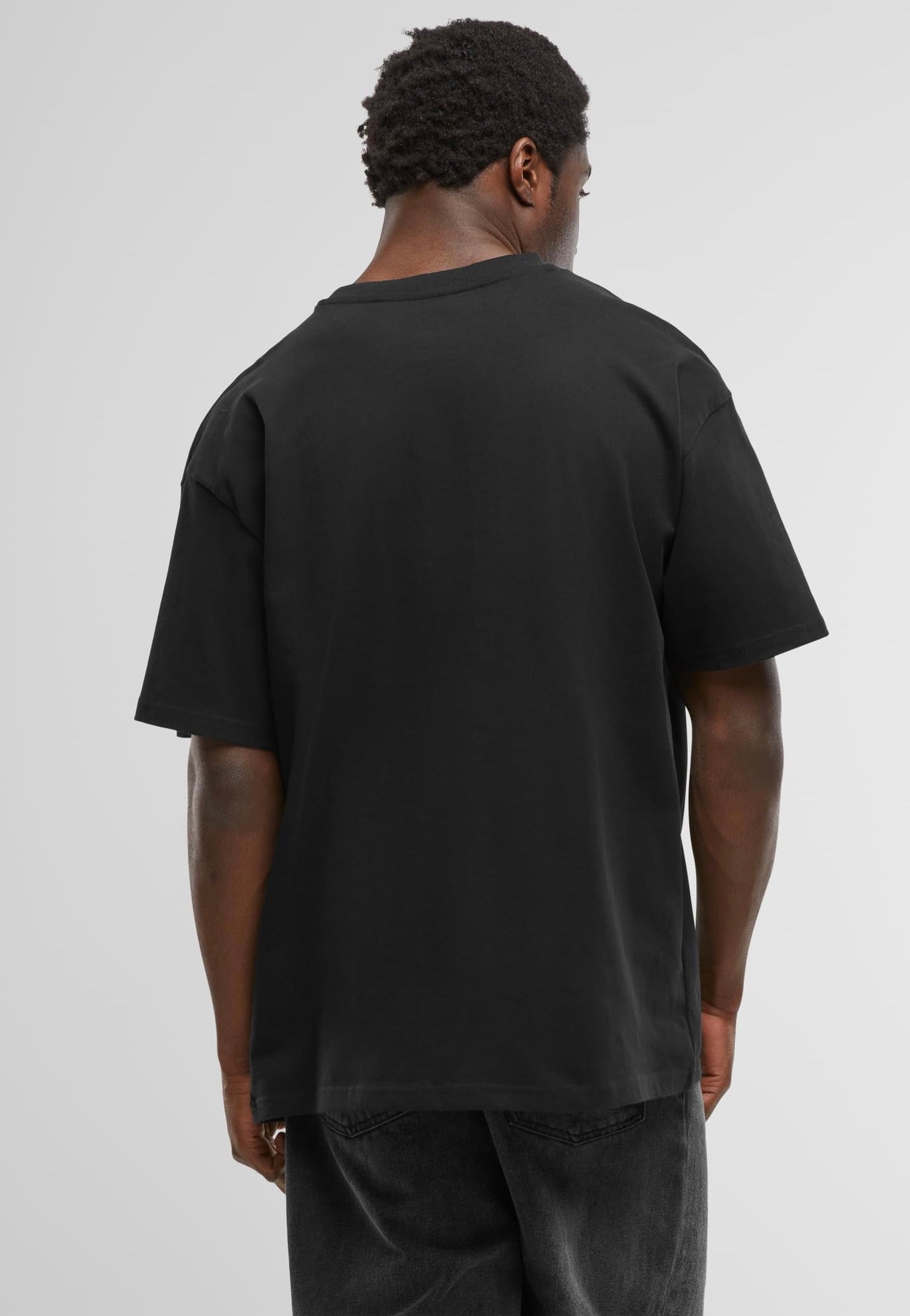 urban-classics-relaxed-dropped-shoulder-t-shirt-noir-homme image 2